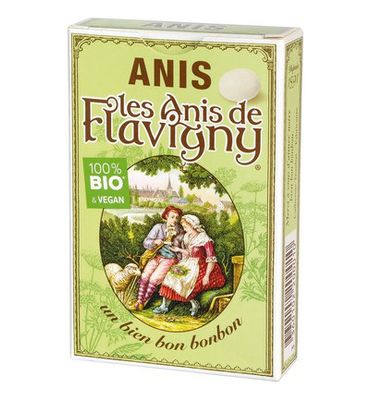Les Anis de Flavigny Anijspastilles anijs bio (40g) 40g