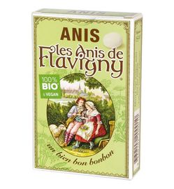 Les Anis de Flavigny Les Anis de Flavigny Anijspastilles anijs bio (40g)