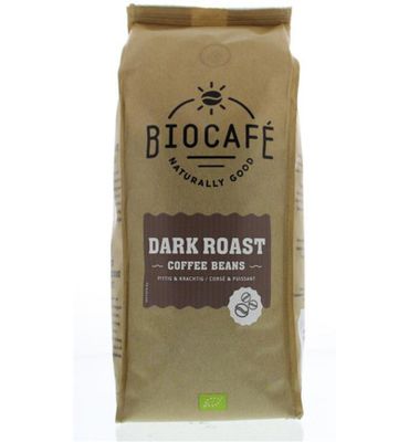 Biocafé Koffiebonen dark roast bio (500g) 500g