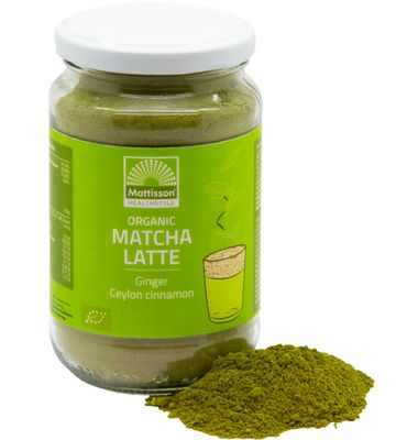 Mattisson Latte matcha gember - Ceylon kaneel bio (140g) 140g