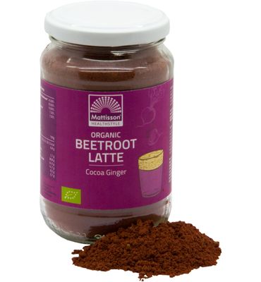 Mattisson Latte beetroot gember - cacao bio (160g) 160g