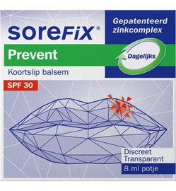 Sorefix SoreFix Prevent balsem potje (8ml)