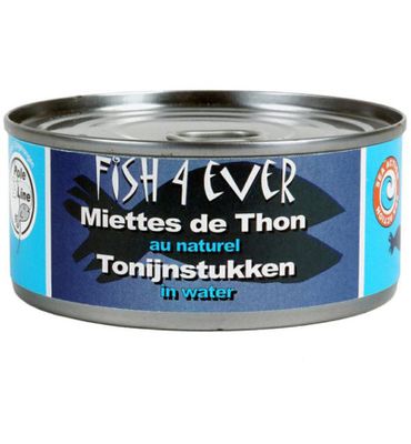 Fish 4 Ever Tonijnstukken in water (160g) 160g