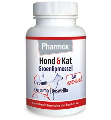 Pharmox Hond/kat groenlipmossel (60CA) 60CA