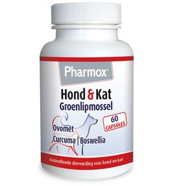 Pharmox Pharmox Hond/kat groenlipmossel (60CA)