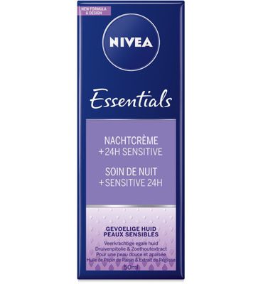 Nivea Essentials nachtcreme sensitive (50ml) 50ml