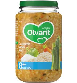 Olvarit Olvarit Courgette witvis rijst 8M13 (200g)