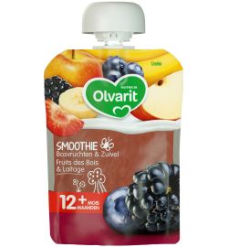 Olvarit Olvarit Smoothie bosvruchten yoghurt 12M866 (90g)