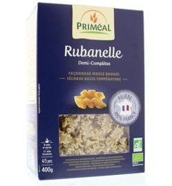 Priméal Priméal Rubanelle halfvolkoren pasta bio (400g)