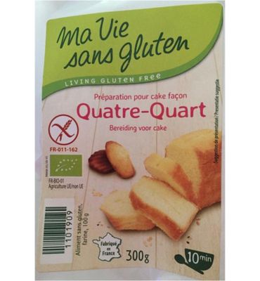 Ma Vie Sans Gluten Cakemix glutenvrij bio (300g) 300g