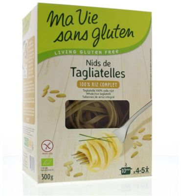 Ma Vie Sans Gluten Tagliatelle volkoren rijst glutenvrij bio (300g) 300g