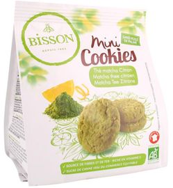Bisson Bisson Mini cookies matcha thee citroen bio (120g)