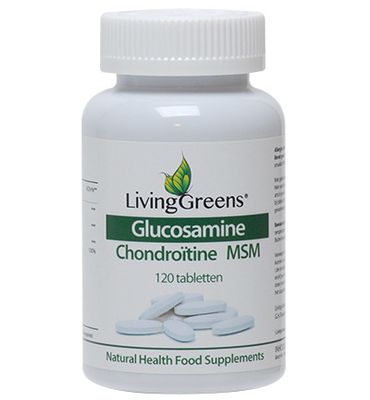 LivingGreens Glucosamine chondroitine MSM (120tb) 120tb