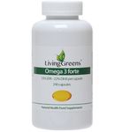 LivingGreens Omega 3 visolie forte (240ca) 240ca thumb