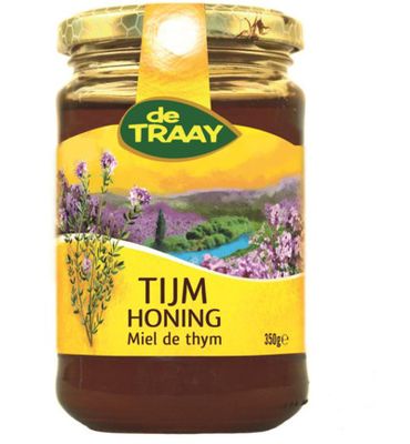 De Traay Tijm bloemen honing (350g) 350g