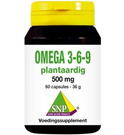 SNP Snp Omega 3 6 9 plantaardig (60ca)