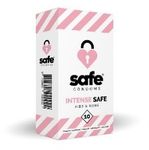 Safe Condoom intens safe ribs dots (10ST) 10ST thumb