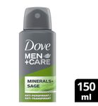 Dove Men+ care deodorant minerals & sage (150ml) 150ml thumb