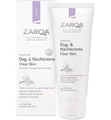 Zarqa Dag- en Nachtcreme Clear Skin (75ml) 75ml