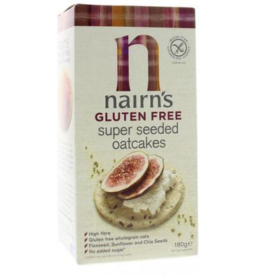 Nairns Oatcakes super seeded (180g) 180g