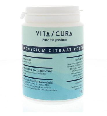 Vita Cura Magnesium citraat poeder (200g) 200g