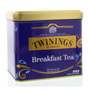 Twinings Breakfast tea blik (200g) 200g