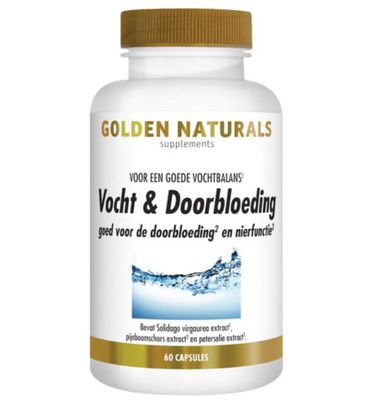 Golden Naturals Vocht & doorbloeding (60vc) 60vc