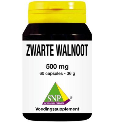 Snp Zwarte walnoot 500 mg (60ca) 60ca