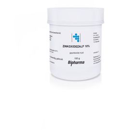 Bipharma Bipharma Zinkoxidezalf 10% (100g)