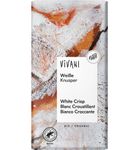 Vivani Chocolade wit met rice crispies bio (100g) 100g thumb