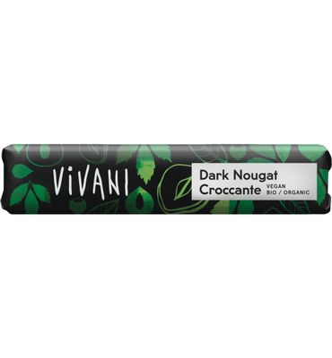 Vivani Chocolate To Go dark nougat croccante vegan bio (35g) 35g