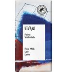 Vivani Chocolade minibars melk bio (12.5g) 12.5g thumb