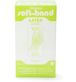 Softhand Softhand Onderzoekshandschoen latex gepoederd L (100st)