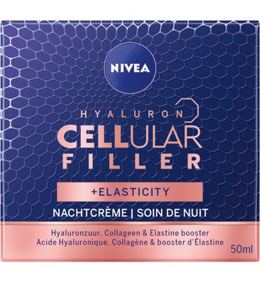 Nivea Cellular nachtcreme hyaluron & elasticity (50ml) 50ml