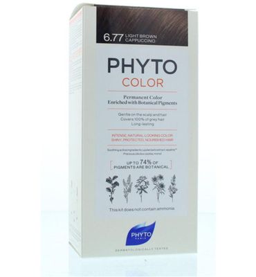 Phyto Paris Phytocolor marron clair cappuccino 6.77 (1st) 1st