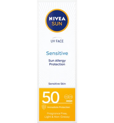 Nivea Sun sensitive face SPF50 (50ml) 50ml