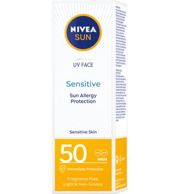 Nivea Sun sensitive face SPF50 (50ml) 50ml