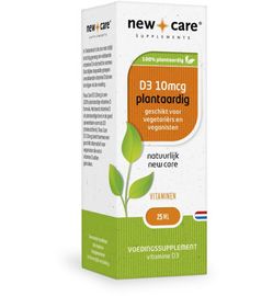 New Care New Care D3 10 mcg plantaardig (10ml)