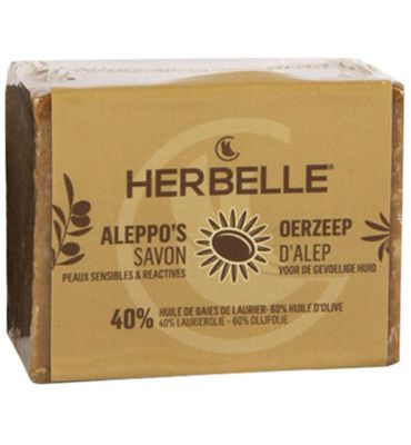Herbelle Aleppo zeep olijf met 40% laurier (1st) 1st