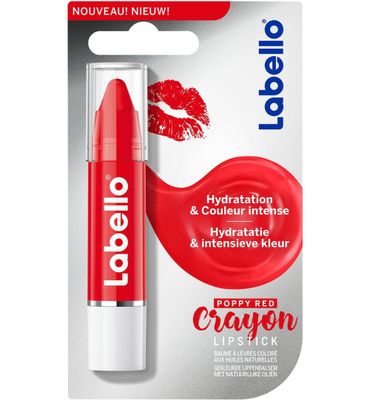 Labello Crayon poppy red (3g) 3g