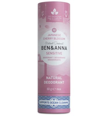 Ben & Anna Deodorant cherry blossom sensitive (60g) 60g