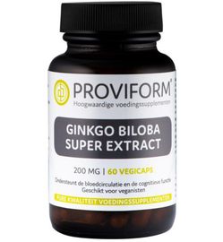 Proviform Proviform Ginkgo biloba super extract 200mg (60vc)