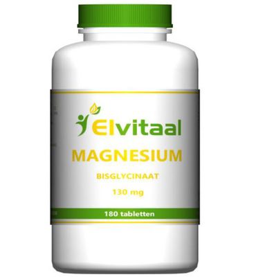Elvitaal/Elvitum Magnesium (bisglycinaat) 130mg (180tb) 180tb