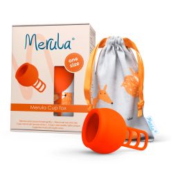 Merula Merula Menstruatiecup fox oranje (1st)