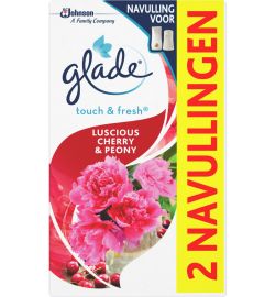 Glade Glade Touch & fresh navul cherry 10ml (2x10ml)