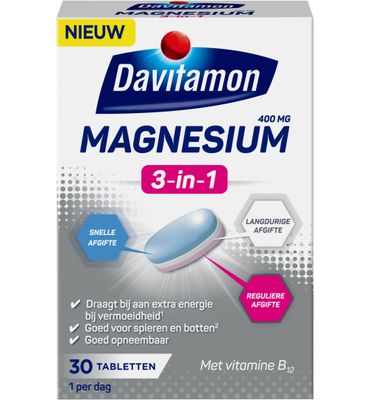 Davitamon Magnesium 3-in-1 (30tb) 30tb