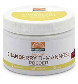 Mattisson Healthstyle Mattisson Healthstyle Cranberry D-mannose poeder (100g)