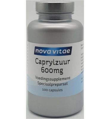 Nova Vitae Caprylzuur 600 mg (100ca) 100ca