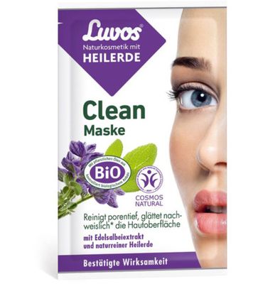 Luvos Crememasker clean 7.5ml (15ml) 15ml