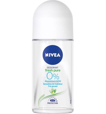Nivea Deodorant roller pure & natural jasmine (50ml) 50ml